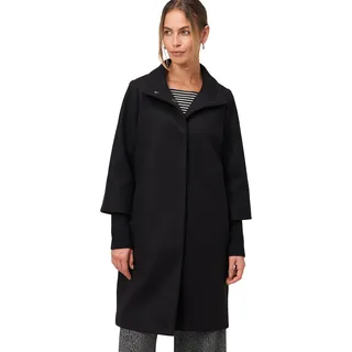 Zero Mantel Wolloptik mit Stehkragen