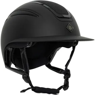 Imperial Riding Reithelm IRHOlania Deluxe Big Visor, Black Glitter, S