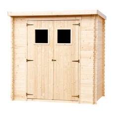 Timbela Gartenhaus Holz Fahrradschuppen M311 2,22 m2