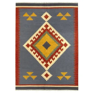Hamid Kilim Lori Teppich mit orientalischem Design, 100% Wolle, handgewebt, Kilim, Teppich, Flur, Wohnzimmer, Schlafzimmer, Wohnzimmer, Eingangsbereich (D.1, 300 x 250 cm)