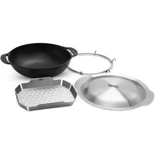 Weber Wok 36 x 42 cm Edelstahl