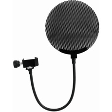 Bild Mikrofon-Popfilter, Metall schwarz