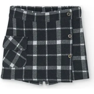 BOBOLI Knit Rock Damen Kariert Mehrfarbig 16