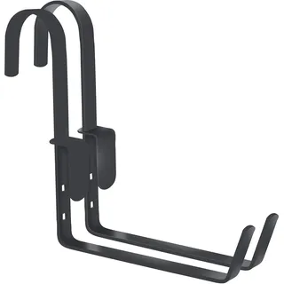 Louis Moulin Blumenkastenhalter, 18 cm, Anthrazit, 2 Stück