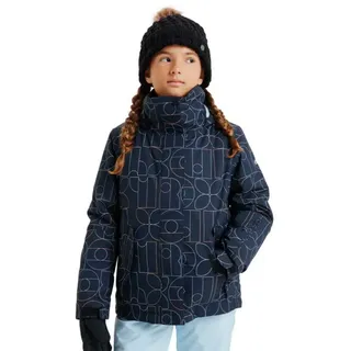 Roxy Jetty Jacke - True Black Bobby Line - 12 Jahre