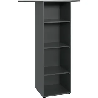 WIMEX Eckregal 66 x 66 x 126 cm Grau