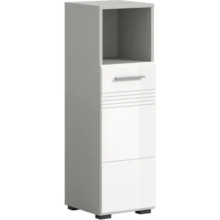 xonox.home Unterschrank Copa ca. 30x95 cm Weiß/Grau