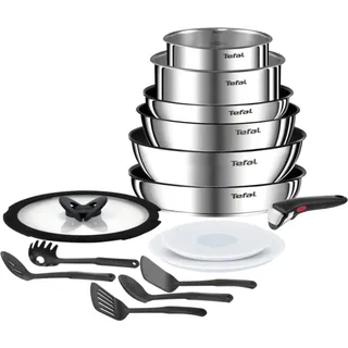 Tefal Ingenio Emotion - Topfset - 15-teilig - Induktionsgeeignet - Stapelbar - Abnehmbarer Griff