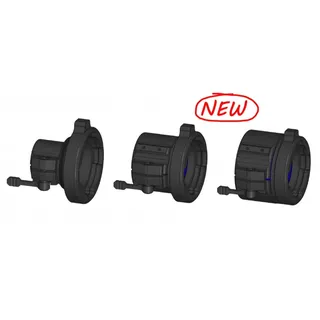 Rusan Modular Adapter MAR Klemmhülse mit Klemmhebel 63,5 mm