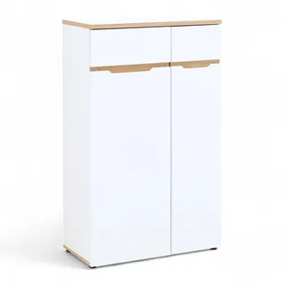 Stella Trading Memphis Aktenschrank 75 x 122 x 38 cm weiß