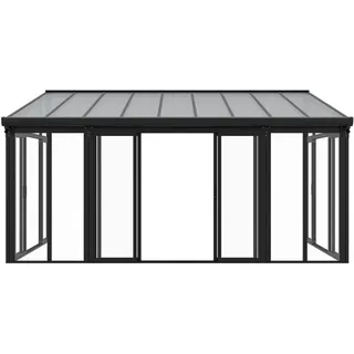 Juskys Wintergarten 548 x 312 cm 16 m2 Anthrazit