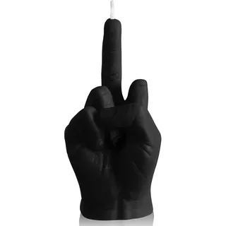 GROBRO7 Middle Finger Candle Dänischer Pastellduft Raumdekoration, Kiefern Räucherstäbchen Aromatherapie, Gesten Kerzen für Schreibtisch, Winter Weihnachten Festival Party Housewarming Gift (schwarz)