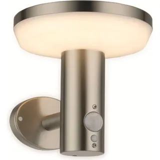 OPTONICA LED-Wegeleuchte 9334 Solar-Wandleuchte, 4,4 W, mit Bewegungsmelder