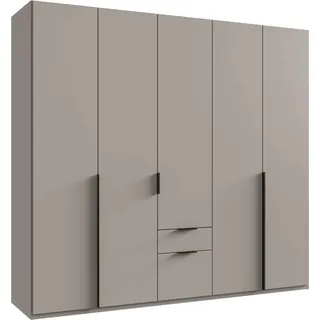 WIMEX Drehtürenschrank Mugano 225 x 208 x 58 cm Schwarz