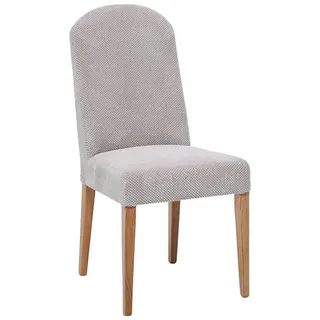 Boxxx Stuhl , Weiß, Eichefarben , Holz, Textil , Eiche , massiv , eckig , 48x99.5x63 cm , Stoffauswahl , Holzmöbel, Sitzgelegenheiten Holz, Holzstühle