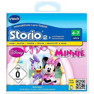 Vtech Storio 2 Lernspiel Minnies Schleifen Boutique