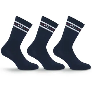 Fila Socken 3er Pack Blau 43-46