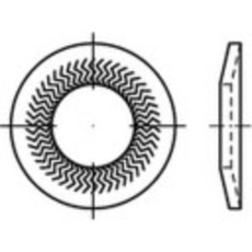 Bild von Sperrkantscheiben 12mm 24.25mm Edelstahl A4 1000 St. 1069895