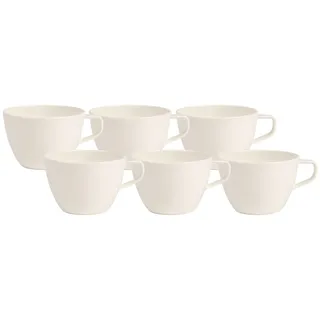 Villeroy & Boch Kaffeetasse 0,26 l Weiß 6 St.