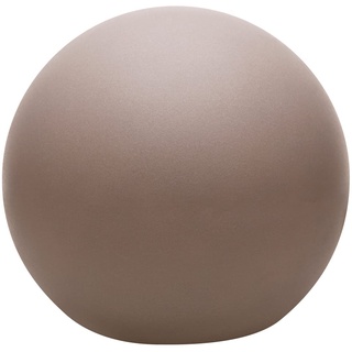 8 seasons design Shining Globe taupe 40 cm Kugelleuchte Garten E27 Kugel, LED warmweiss, Gartenleuchte, Gartenkugel, Terrassenbeleuchtung, Balkon