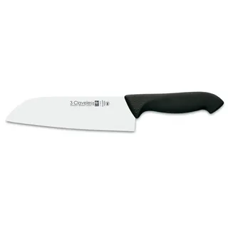 CUCHILLO COCINERO SANTOKU PROFLEX NEGRO 18 cm - 7" D 3C