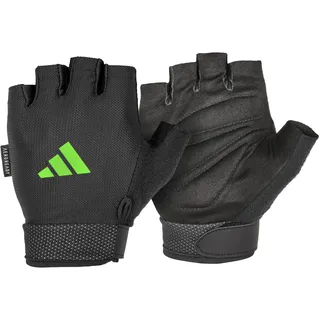 Adidas Unisex-Adult Essential verstellbare Handschuhe-Grün/XL, Schwarz