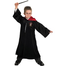 Rubie's 640872 1112 Offizielles Harry Potter Gryffindor Deluxe Bademantel Kinder Kostüm