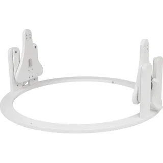 Waldin Wiege Schaukel passend für 7in1 Babybett Kinderbett, KEIN BETT,Weiß - Weiß