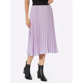 heine Plisseerock, lila