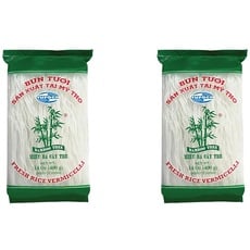 BAMBOO TREE - Frische Reis Vermicelli - (1 X 400 GR) (Packung mit 2)