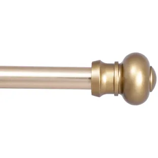 Kenney Ashby Café Gardinenstange für Fenster, Bronze, 71,1–121,9 cm