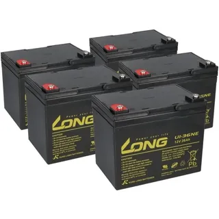 Akkuman Akku kompatibel Elektromobil E Scooter Elektro Roller 60V 5x 12V 36Ah Blei