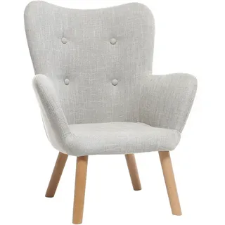 Design-Kindersessel Hellgrau BABY BRISTOL