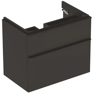Geberit Smyle Square Waschtischunterschrank, 500353, 734x617x470mm, mit 2 Schubladen, 734 mm, 470 mm, 617 mm / Grau