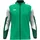 Unisex Polyesterjacke grün/weiß/dunkelgrün XL