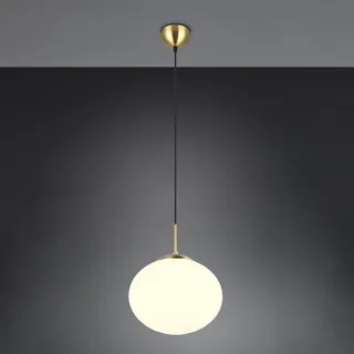 Trio Fomento 1xE27 30 cm rund/Gold/Weiß