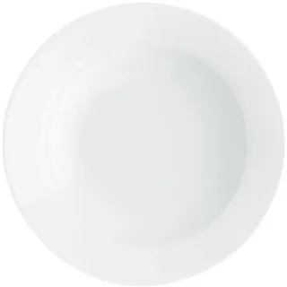 KAHLA Pronto Suppenteller 22 cm | weißer Salatteller aus Porzellan