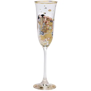 GOEBEL Gustav Klimt Sektglas mehrfarbig