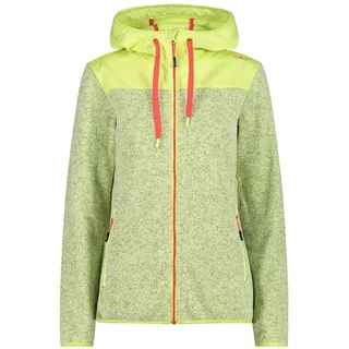 CMP Woman Jacket FIX Hood Citric - 2XL