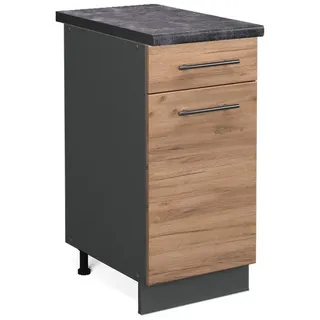Vicco Schubladenschrank Fame-Line 40 x 0 x 0 cm Anthrazit