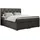 Boxspringbett 120 200 H3 Dunkelgrau