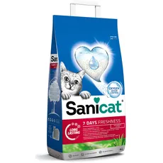 Sanicat – Classic-Katzenstreu mit Aloe Vera | Bindet den Geruch während 7 Tagen | Schnelle Absorption | Hochwertiges Produkt für die Hygiene Ihres Haustieres | Packungsgröße 4 l