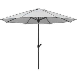 Schneider Sonnenschirm Adria, silbergrau, 300 cm rund, 684-14, Gestell Alu/Stahl, Bespannung Polyester, 7 kg