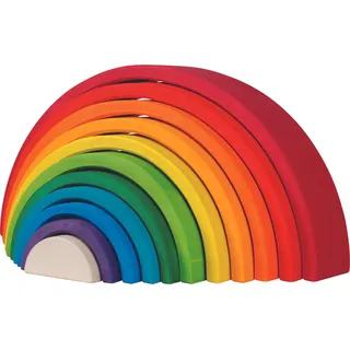 GoKi Regenbogen - Stapelspiel aus Ahornholz