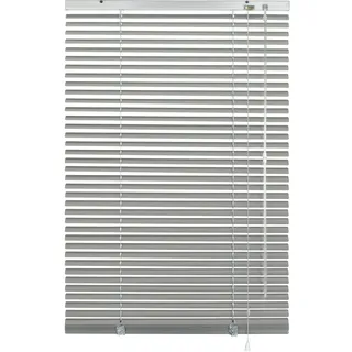 GARDINIA Aluminium-Jalousie 90 x 240 cm Silber
