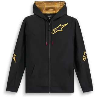 Alpinestars Sessions V3 Reißverschlusspullover - Black / Gold - M