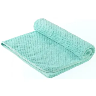 OTTO home Handtücher "Parris, diverse Größen, ideal als Sporthandtuch, Reisehandtuch" sehr leicht, kompakt, schnelltrocknend, Mikrofaser, mit Waffelmuster, türkis