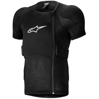 Alpinestars Bicycle A-impact Plasma Kurzärmlige Schutzjacke - Black / White - L