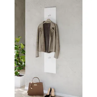 OTTO home Garderobenpaneel Wandpaneel 28 x 138 cm Weiß Hochglanz Lack