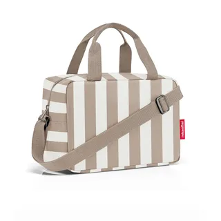 Reisenthel coolerbag-to-go summerstripes Coffee - Kleine Lunch-Kühltasche zum Umhängen –Ideal für Picknicks, das Büro und unterwegs